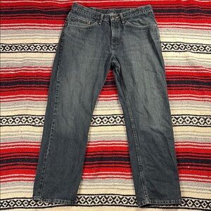 Wrangler Blue Straight Jeans Premium Denim | Size 34x30